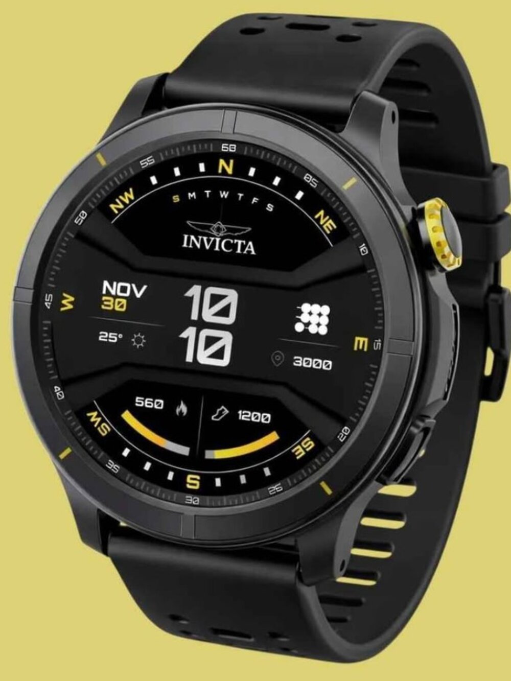 NEW IN BOX - Black Band - Invicta I-Tech 2 Pro Smartwatch